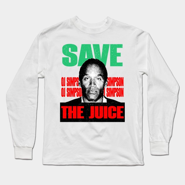 save Oj Simpson Long Sleeve T-Shirt by 2010artpage